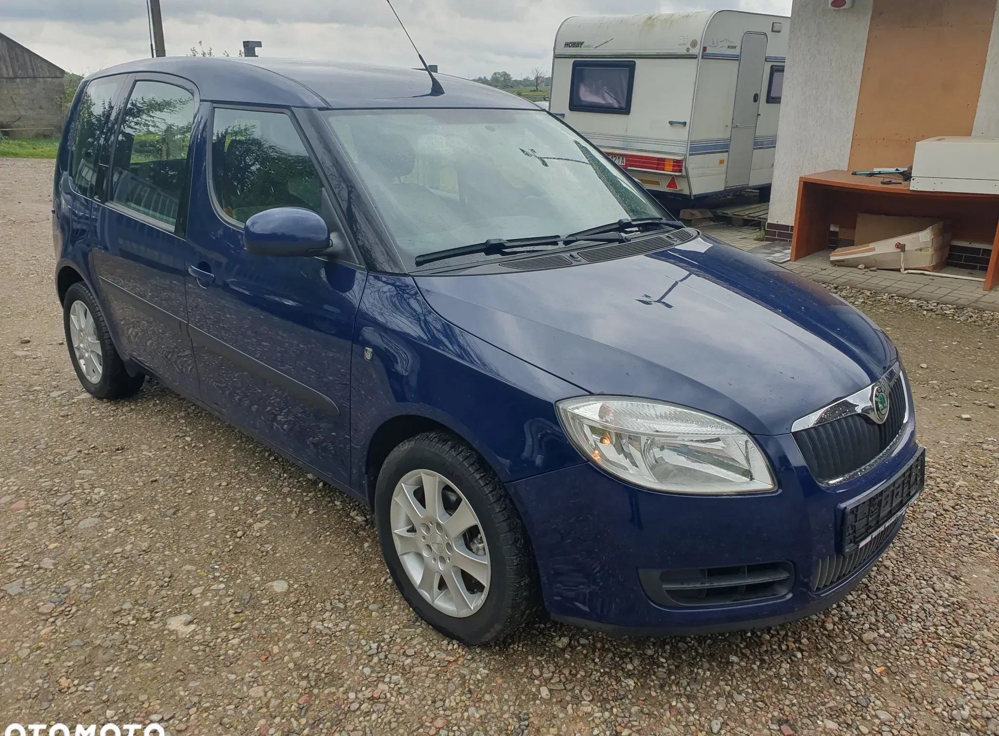 samochody osobowe Skoda Roomster cena 11900 przebieg: 145011, rok produkcji 2009 z Łęczyca